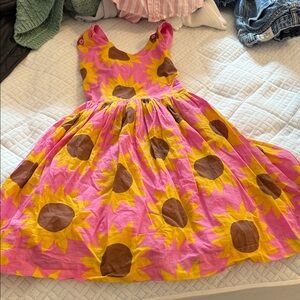 BODEN Sunflower Kids Dress